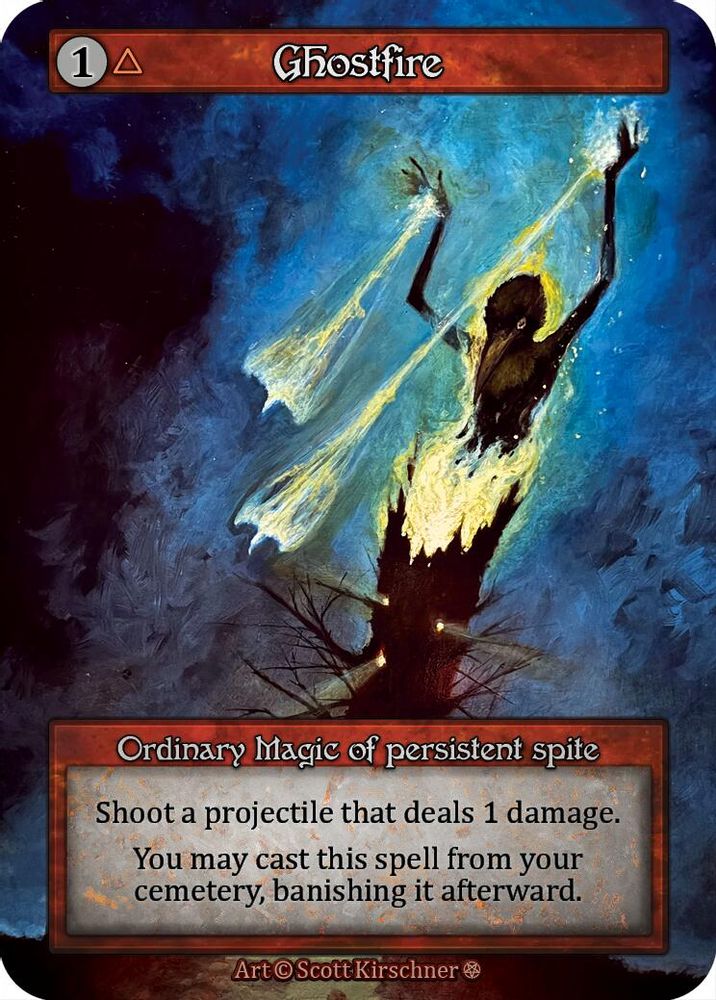 Ghostfire, Standard, front