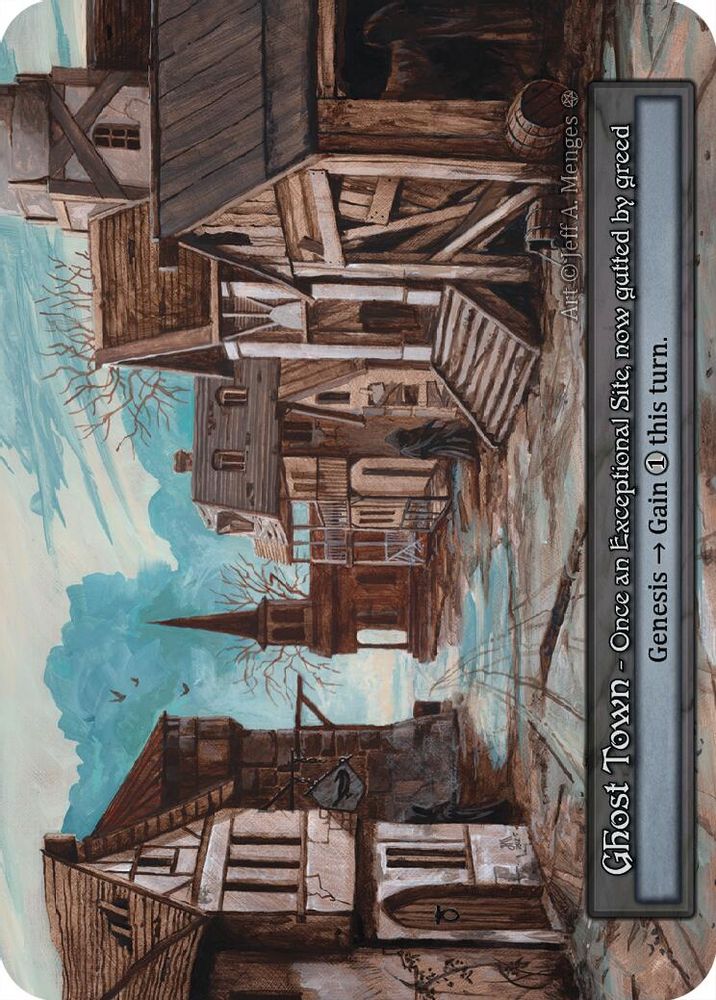 Ghost Town, Standard, front