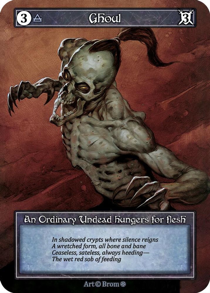 Ghoul (Foil), Foil, front