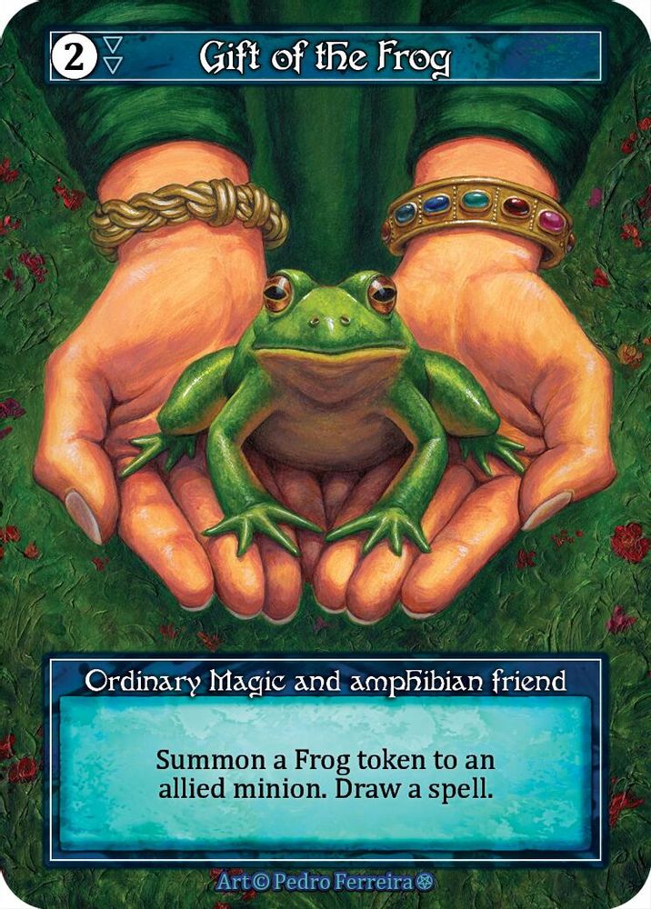 Gift of the Frog (Foil), Foil, front