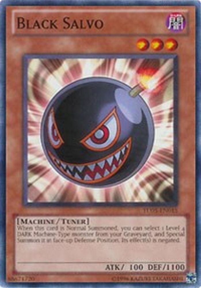 Black Salvo, Unlimited, front