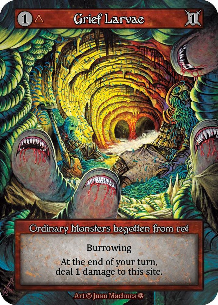 Grief Larvae, Standard, front