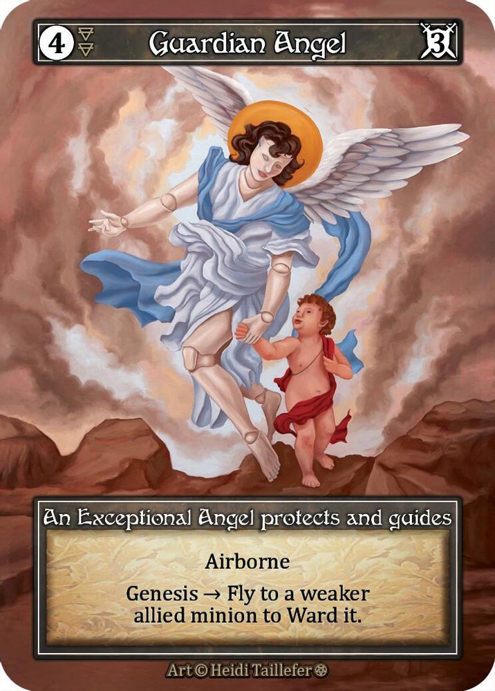 Guardian Angel (Foil), Foil, front