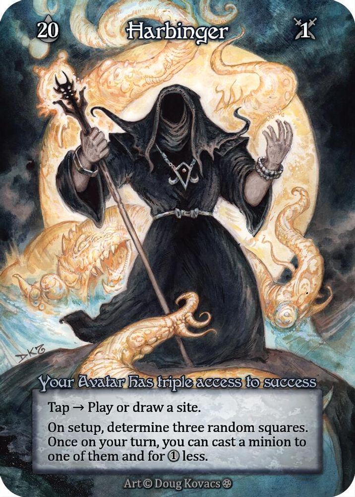 Harbinger, Standard, front