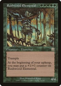 Rushwood Elemental, Mercadian Masques
