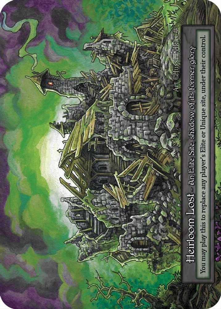 Heirloom Lost, Standard, front