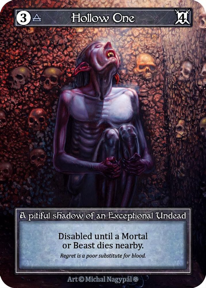 Hollow One (Foil), Foil, front