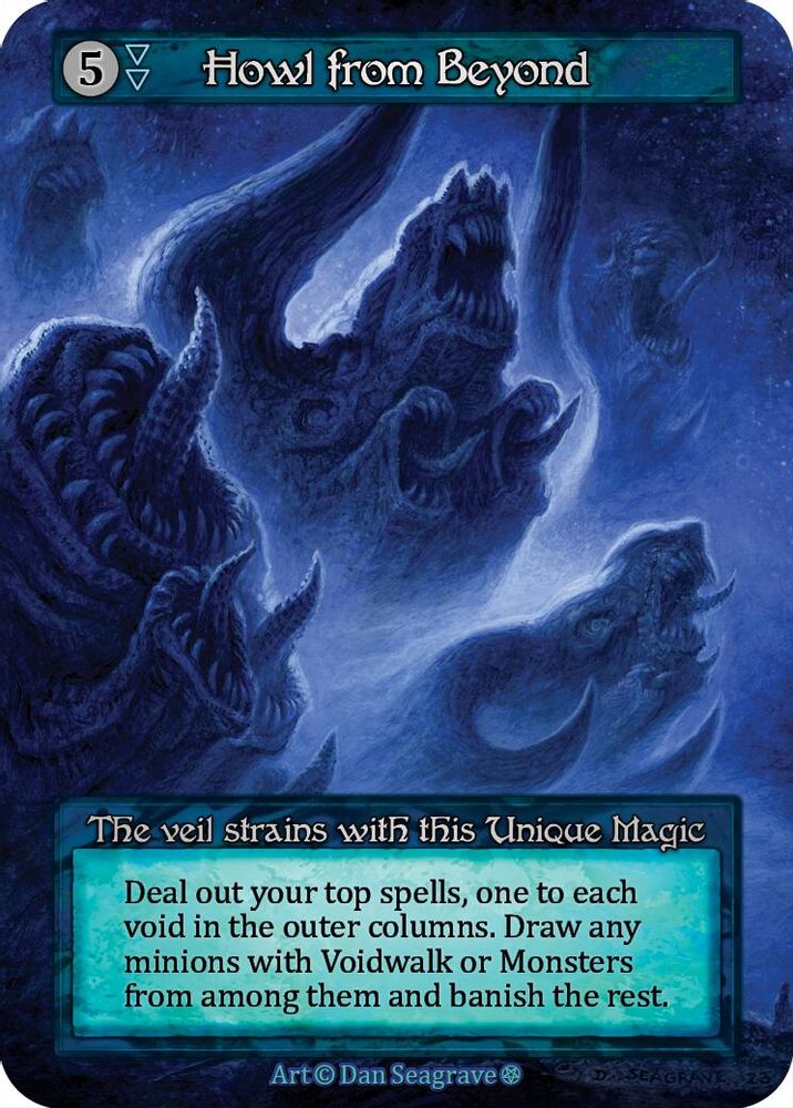 Howl from Beyond, Standard, front