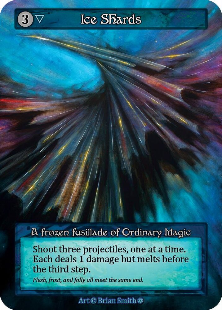 Ice Shards, Standard, front