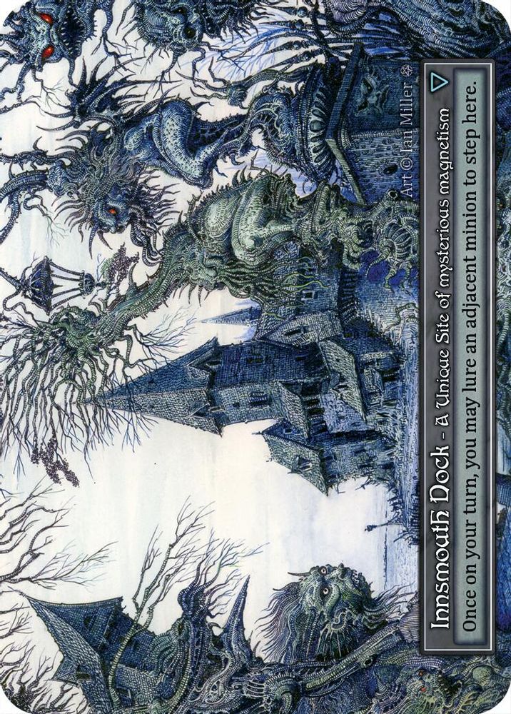Innsmouth Dock (Foil), Foil, front