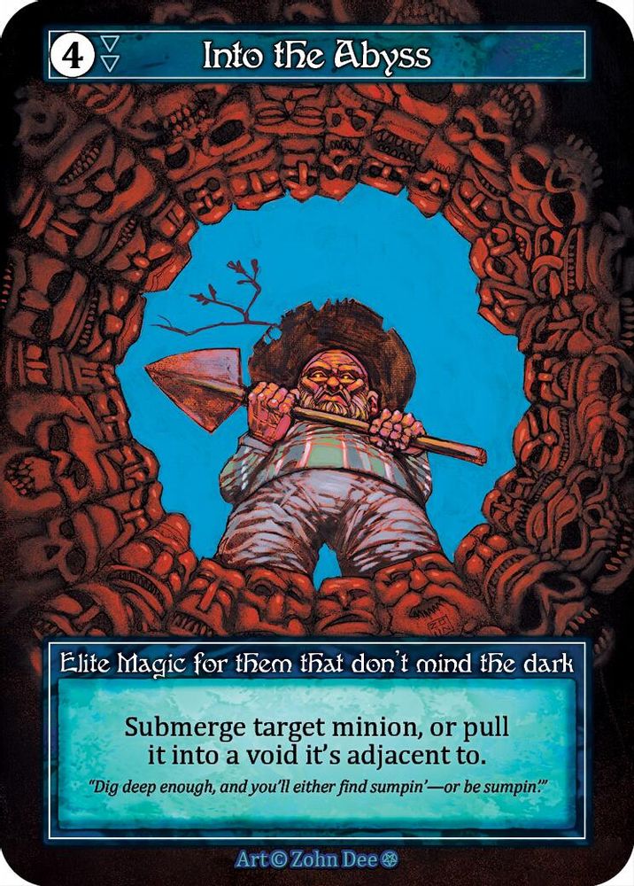 Into the Abyss (Foil), Foil, front