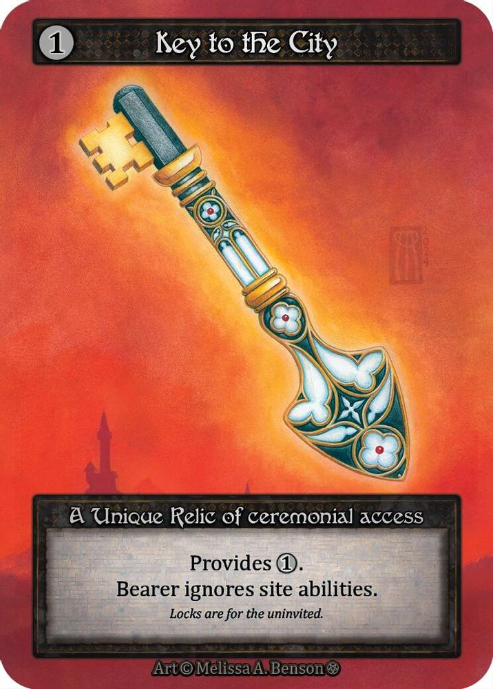 Key to the City, Standard, front