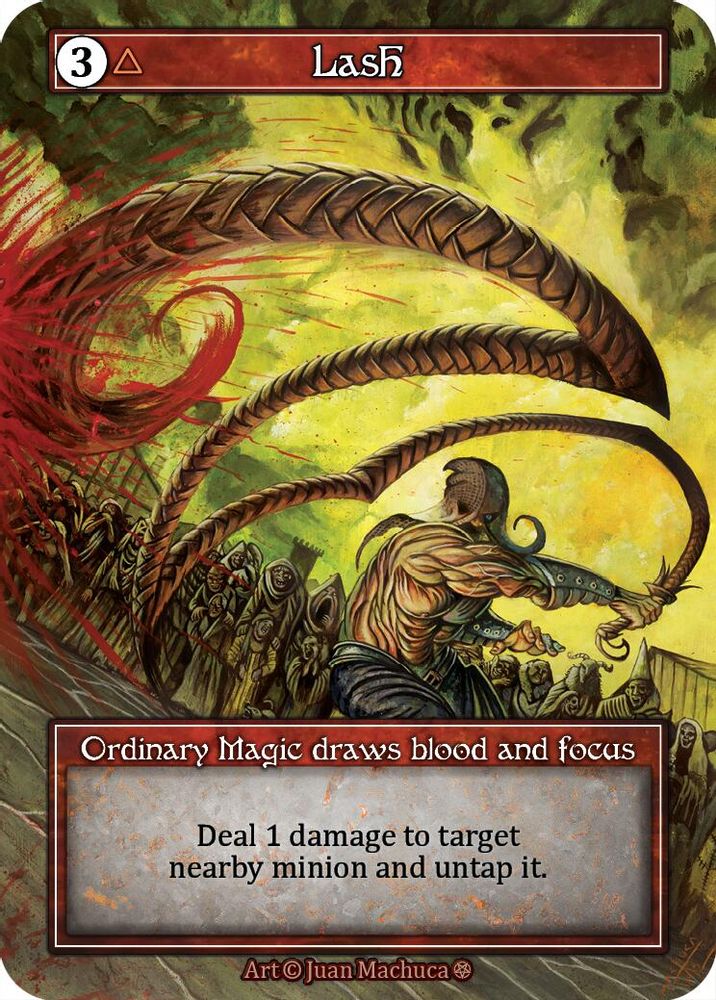 Lash (Foil), Foil, front