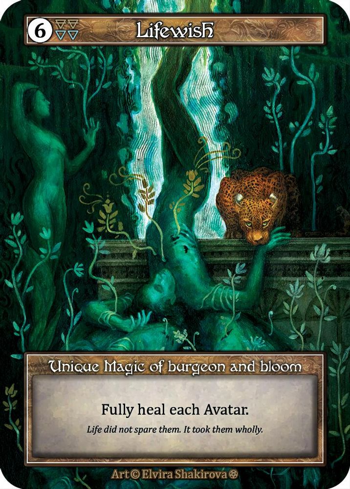 Lifewish (Foil), Foil, front