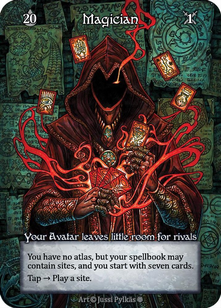 Magician (Foil), Foil, front