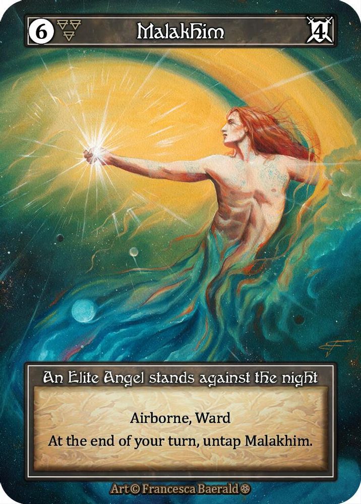 Malakhim (Foil), Foil, front