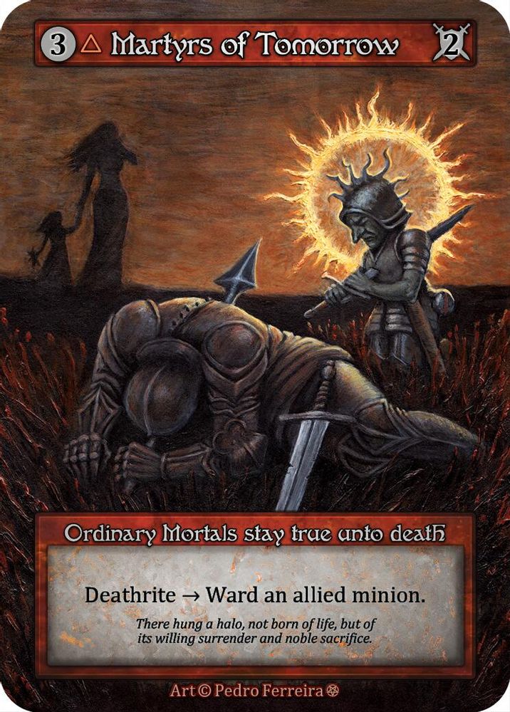 Martyrs of Tomorrow, Standard, front