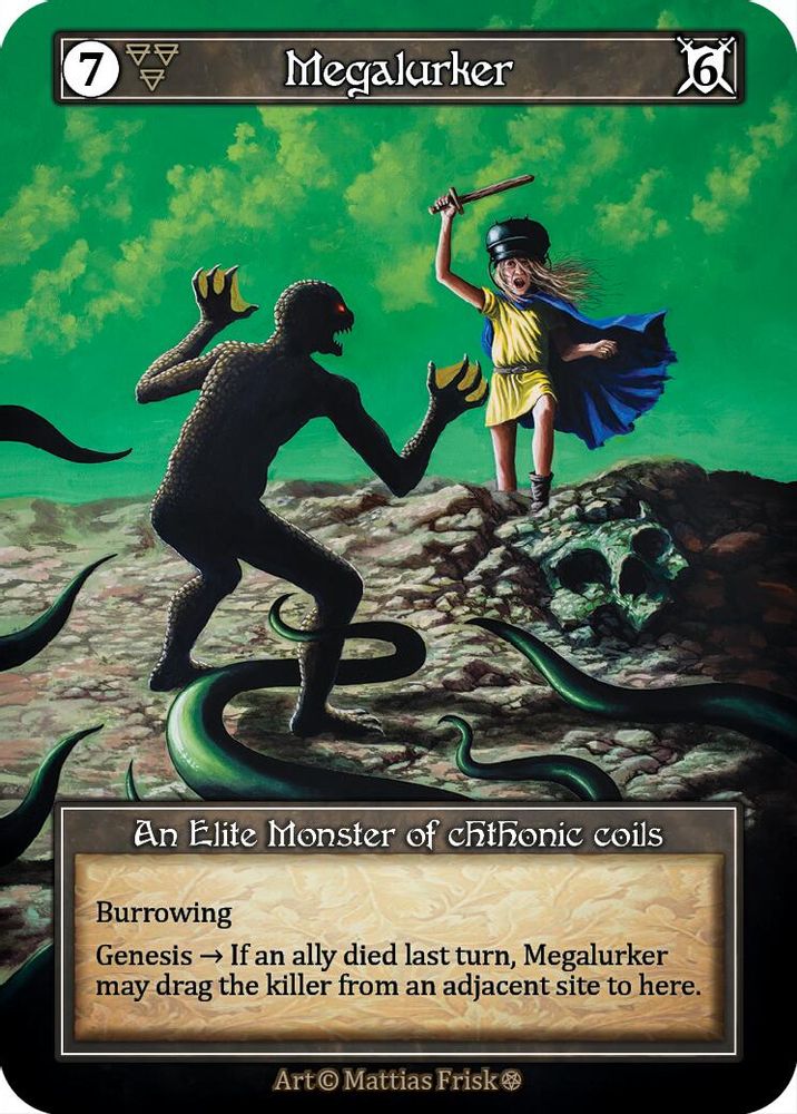 Megalurker (Foil), Foil, front