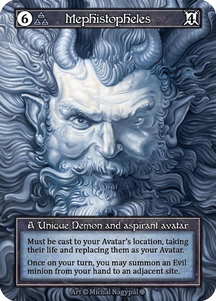 Mephistopheles (Foil), Foil, front