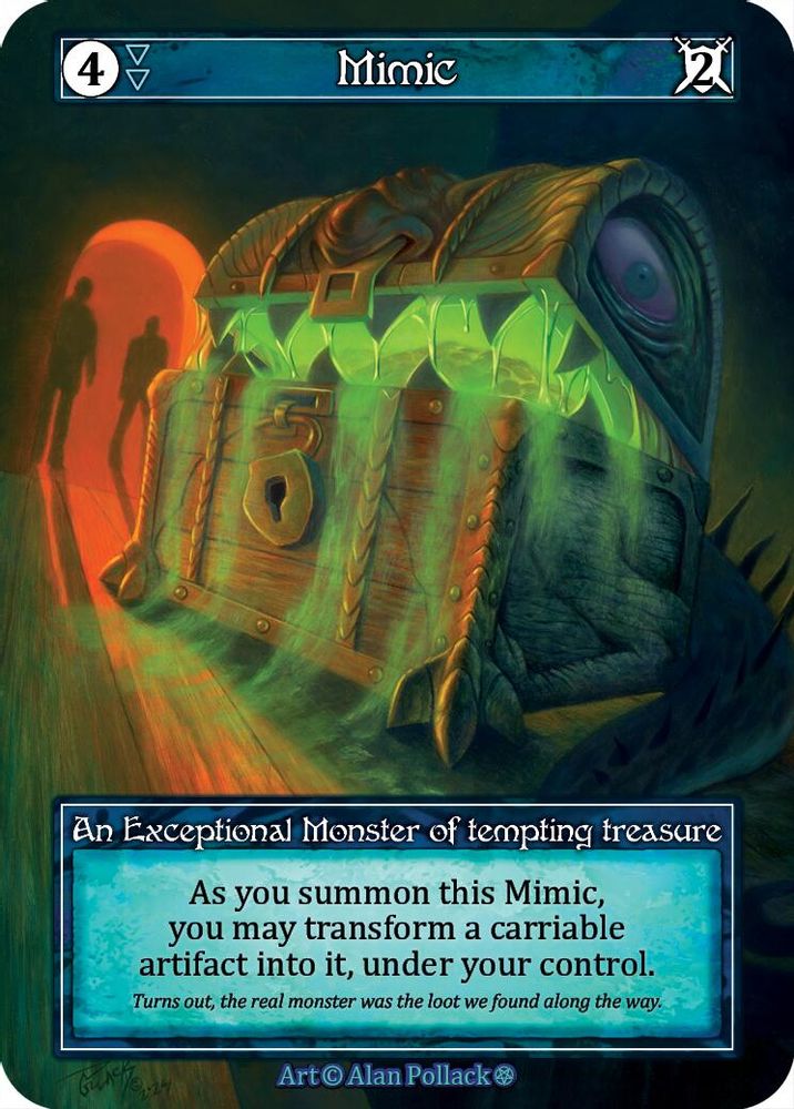 Mimic (Foil), Foil, front