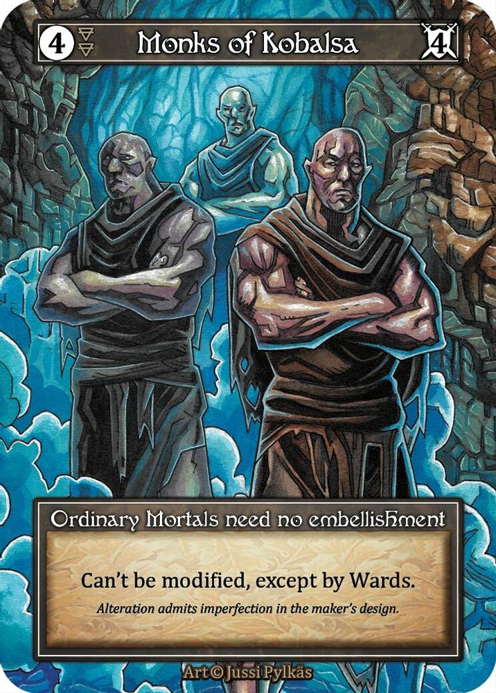 Monks of Kobalsa (Foil), Foil, front