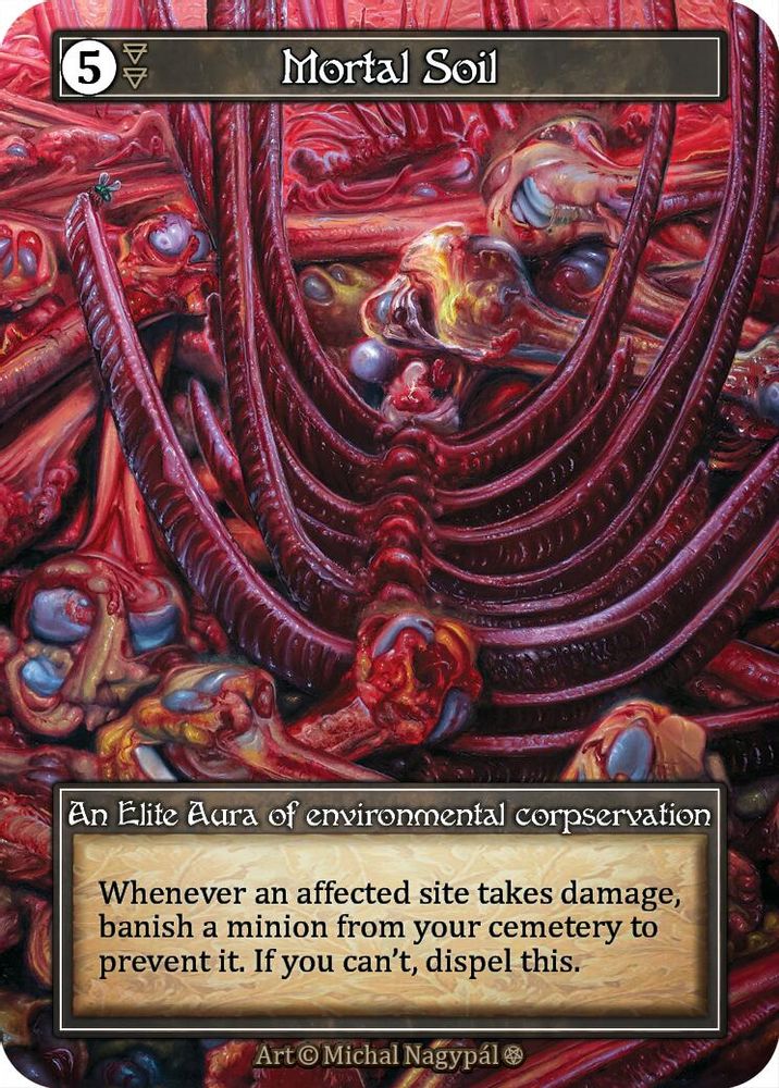 Mortal Soil (Foil), Foil, front