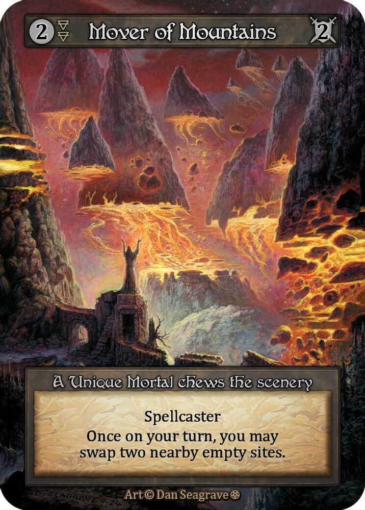 Mover of Mountains, Standard, front