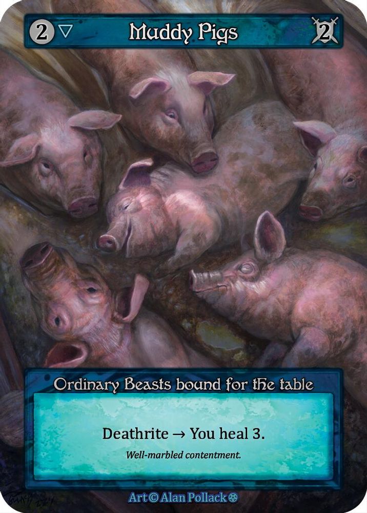 Muddy Pigs, Standard, front