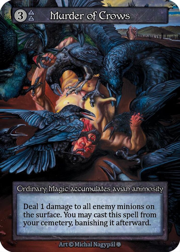 Murder of Crows, Standard, front