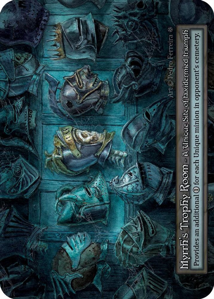 Myrrh's Trophy Room, Standard, front