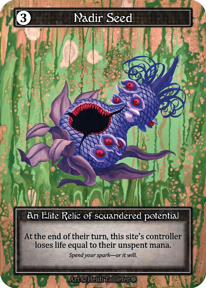 Nadir Seed (Foil), Foil, front