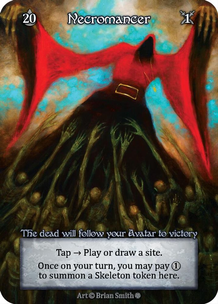 Necromancer, Standard, front