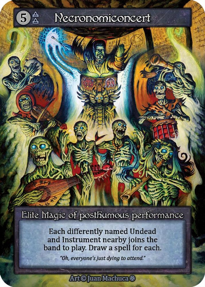 Necronomiconcert, Standard, front