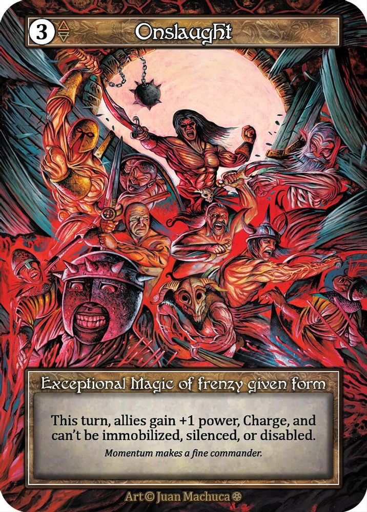 Onslaught (Foil), Foil, front