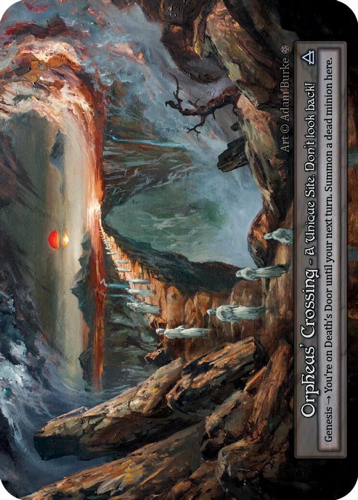 Orpheus' Crossing, Standard, front