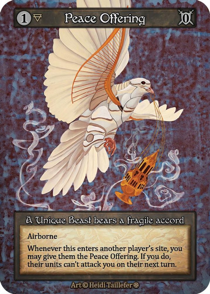 Peace Offering, Standard, front