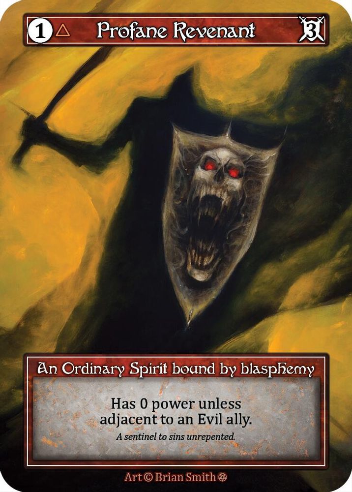 Profane Revenant (Foil), Foil, front