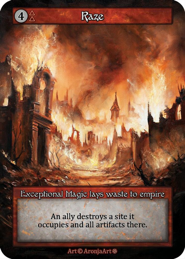 Raze, Standard, front