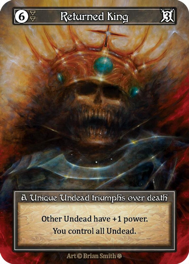 Returned King (Foil), Foil, front