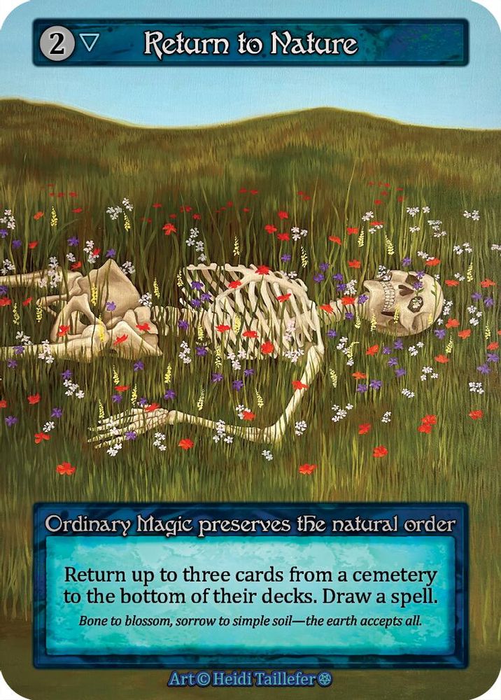 Return to Nature, Standard, front