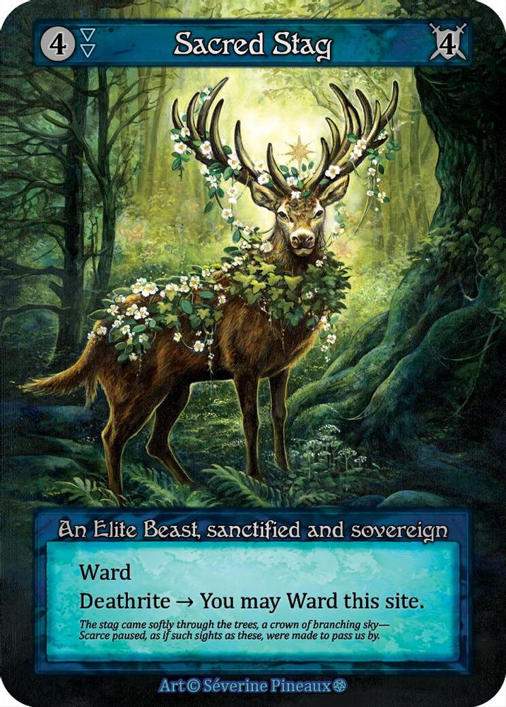 Sacred Stag, Standard, front