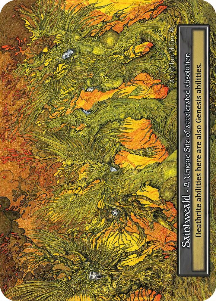 Saintweald (Foil), Foil, front
