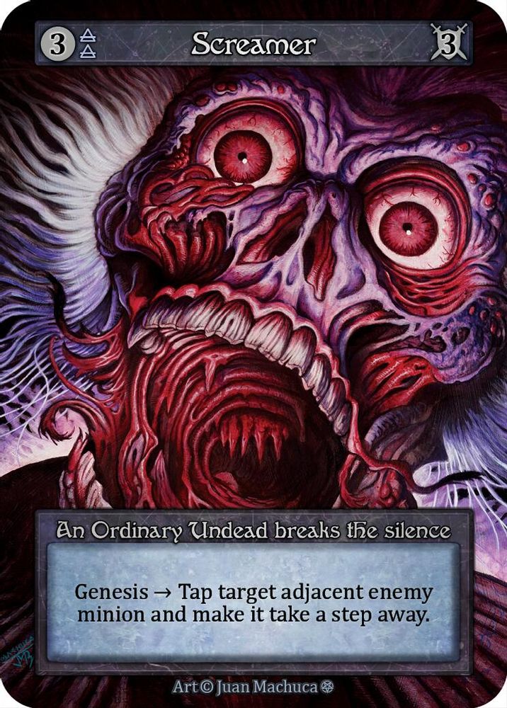 Screamer, Standard, front