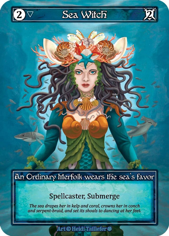 Sea Witch (Foil), Foil, front