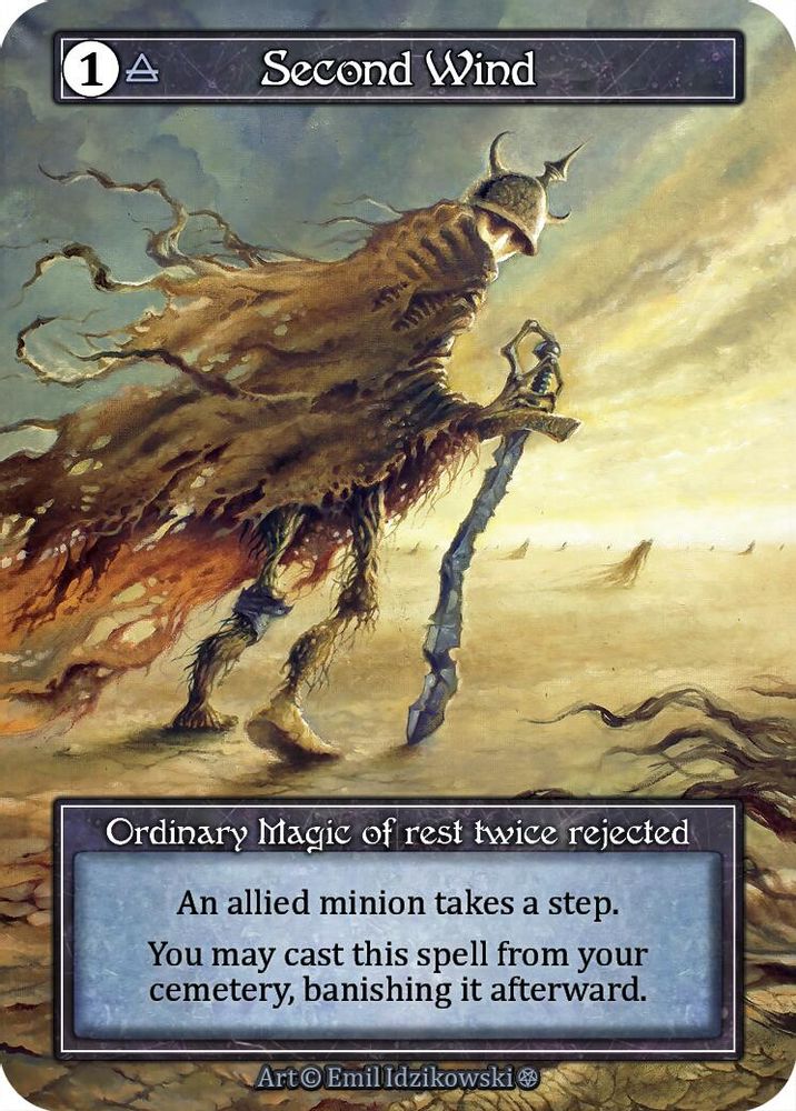 Second Wind (Foil), Foil, front