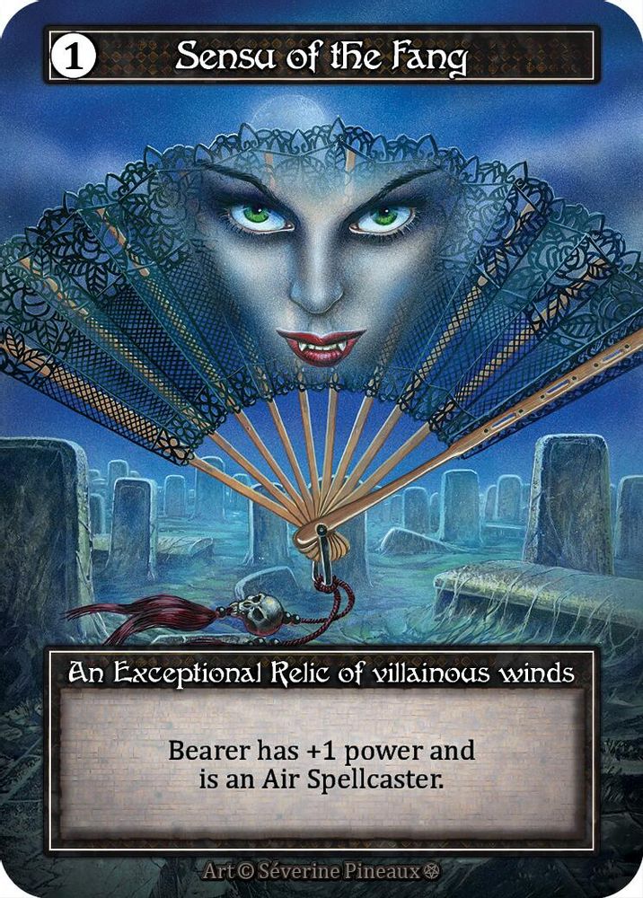 Sensu of the Fang (Foil), Foil, front