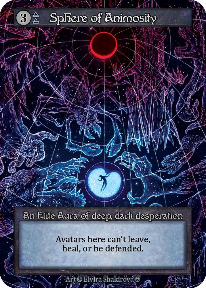 Sphere of Animosity, Standard, front