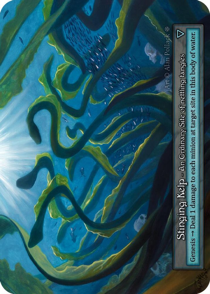 Stinging Kelp, Standard, front