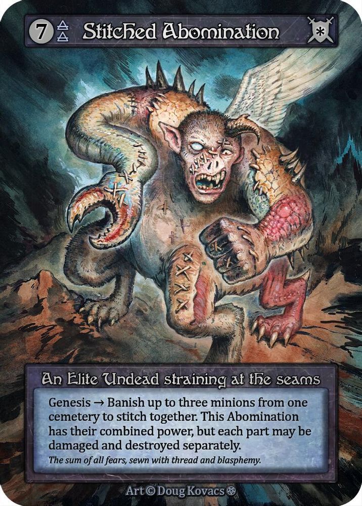 Stitched Abomination, Standard, front