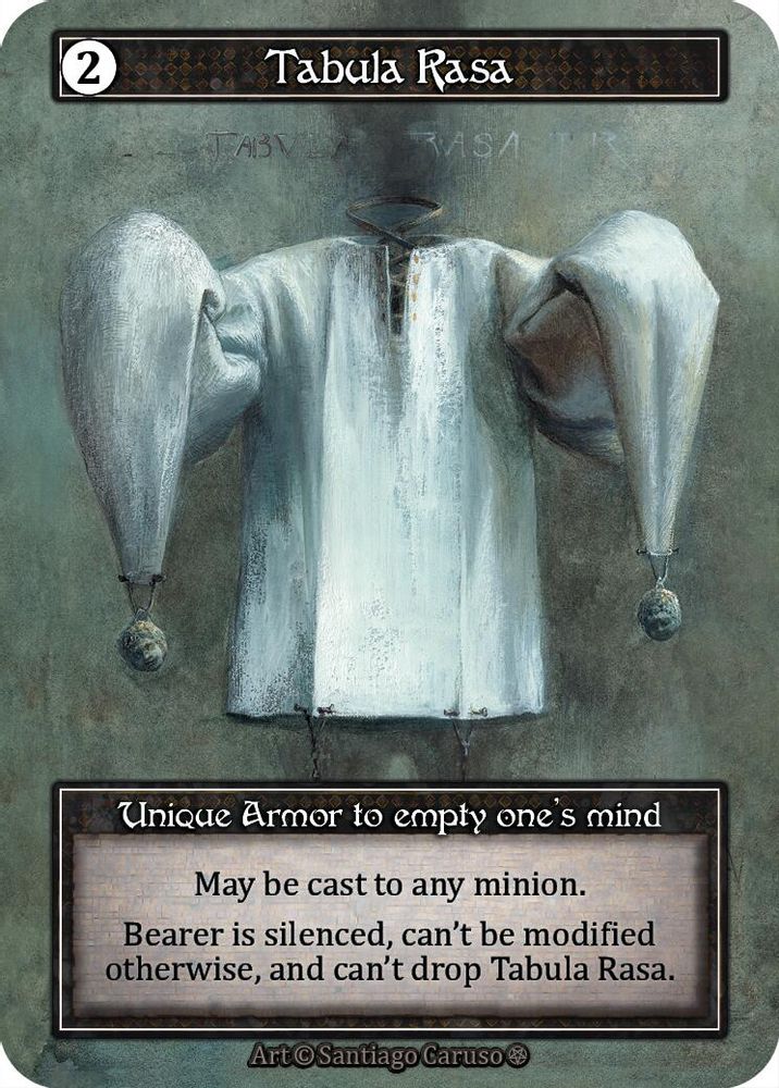 Tabula Rasa (Foil), Foil, front